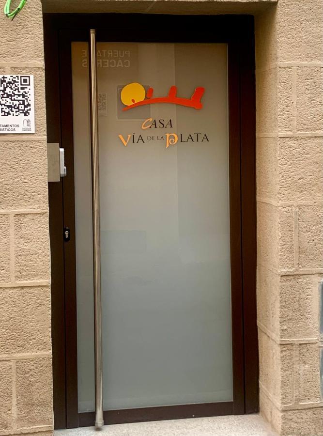 Casa Via De La Plata Apartman Caces Kültér fotó